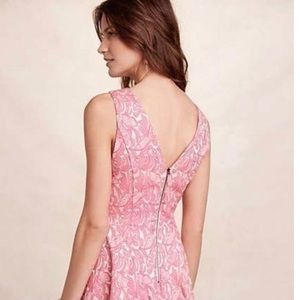 Maeve Pink Jacquard Dress Size 2